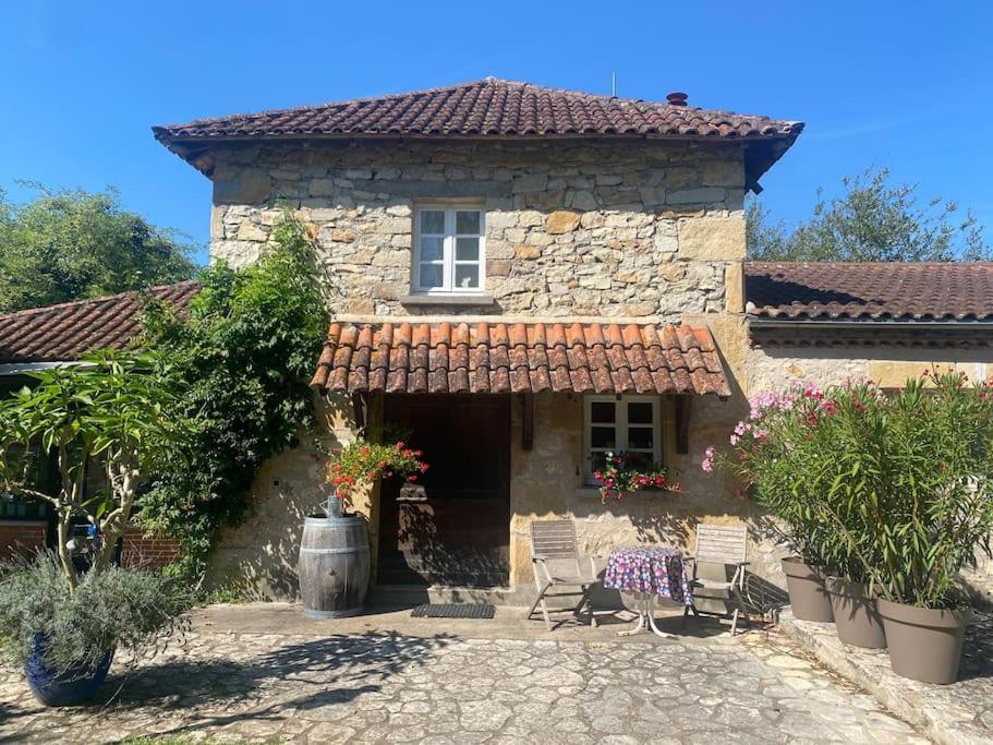 Vakantiehuis La Poire, Op Landgoed Aan De Dordogne Prudhomat Zewnętrze zdjęcie