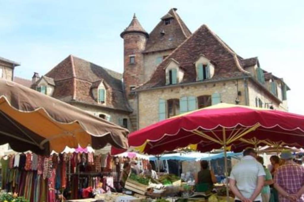 Vakantiehuis La Poire, Op Landgoed Aan De Dordogne Prudhomat Zewnętrze zdjęcie