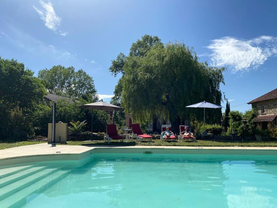 Vakantiehuis La Poire, Op Landgoed Aan De Dordogne Prudhomat Zewnętrze zdjęcie