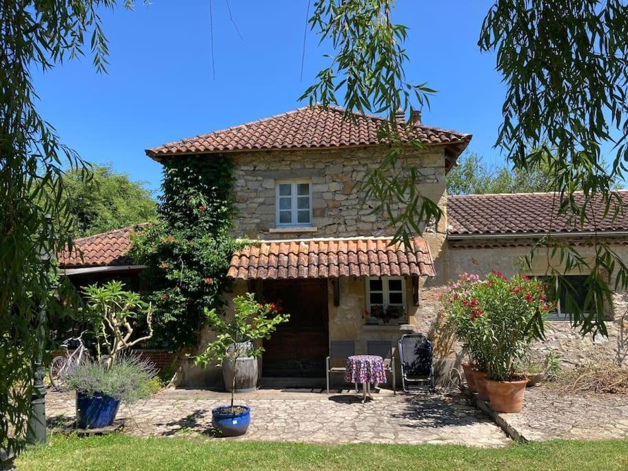 Vakantiehuis La Poire, Op Landgoed Aan De Dordogne Prudhomat Zewnętrze zdjęcie