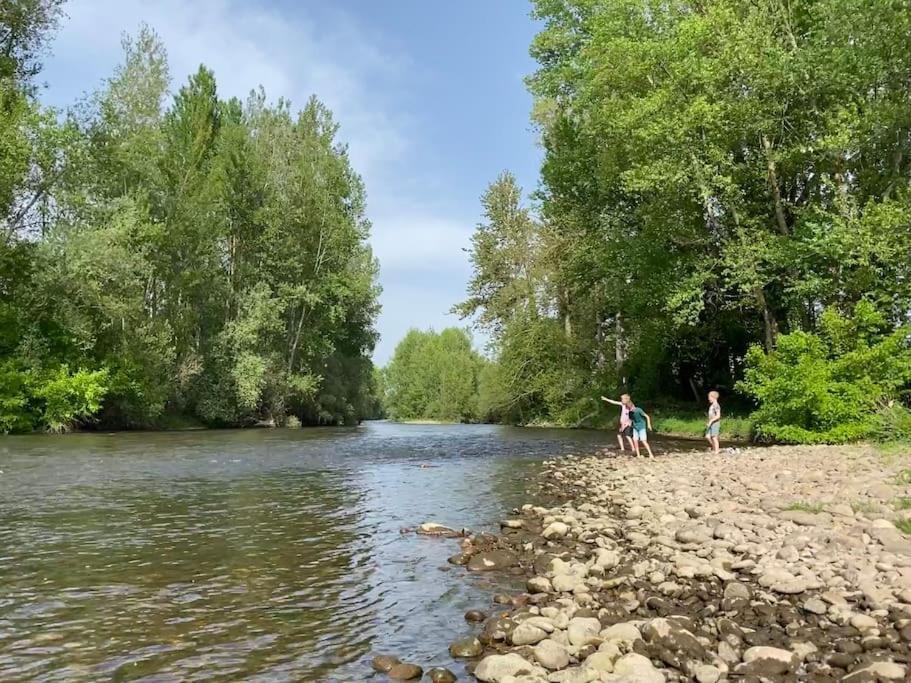 Vakantiehuis La Poire, Op Landgoed Aan De Dordogne Prudhomat Zewnętrze zdjęcie